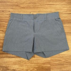 UnderArmour Grey Golf Shorts 4’ Size 8